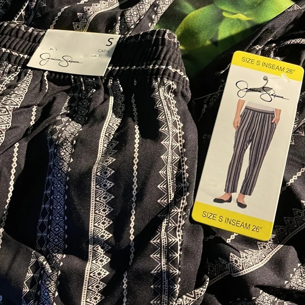 Jessica Simpson Ladies' Soft Printed “Cadie” Pant, Small, NWT​ - Picture 7 of 7